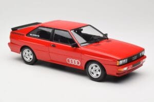 Audi Quattro Punane Minichamps 1:18 155016124 Metall - pilt 4/6