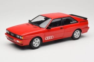 Audi Quattro Punane Minichamps 1:18 155016124 Metall
