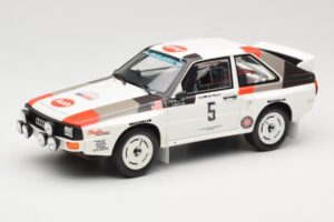 Audi Quattro Sport S1 #5 J. Buffum / N. Wilson Olympus Rally 1986 Otto 1:18 OT1159 Vaik