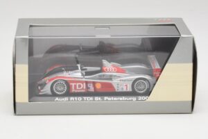 Audi R10 TDI #1 R. Capello / A. McNish / T. Kristensen 24 Hours of Le Mans 2007 Minichamps 1:43 5020700243 Metall - pilt 4/4