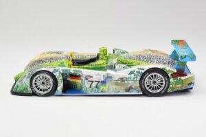 Audi R8 LMP Crocodile 2001 Maisto 1:18 35899 Metall - pilt 3/6