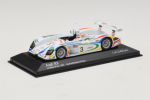 Audi R8 LMP #3 J. Herbert / R. Kelleners 24 Hours of Le Mans 2001 Minichamps 1:43 400010903 Metall - pilt 2/5