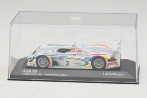 Audi R8 LMP #3 J. Herbert / R. Kelleners 24 Hours of Le Mans 2001 Minichamps 1:43 400010903 Metall - pilt 4/5