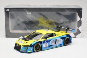 Audi R8 LMS #16 Twin Busch R. Rast / K. Busch 24h Nurburgring 2016 Minichamps 1:18 155161116 Metall - pilt 6/6