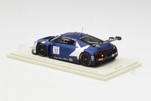 Audi R8 LMS GT3 #17 WRT M. Leonard / D. van der Linde / A. Riberas California 8 Hours 2018 Spark 1:43 US084 Vaik - pilt 3/4