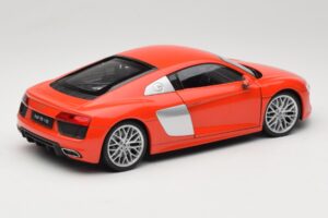 Audi R8 V10 Punane Welly 1:18 18052W Metall - pilt 3/8