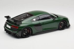 Audi R8 4S V10 Performance Roheline Kengfai 1:18 VAKF-0358 Metall - pilt 3/8