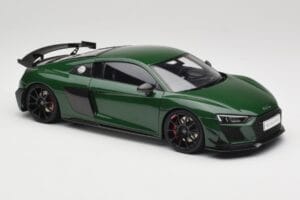 Audi R8 4S V10 Performance Roheline Kengfai 1:18 VAKF-0358 Metall - pilt 6/8