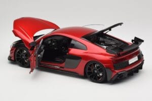 Audi R8 4S V10 Performance Punane Kengfai 1:18 VAKF-0356 Metall - pilt 5/8