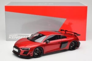 Audi R8 4S V10 Performance Punane Kengfai 1:18 VAKF-0356 Metall - pilt 8/8
