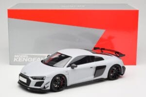Audi R8 4S V10 Performance Valge Kengfai 1:18 VAKF-0357 Metall - pilt 8/8