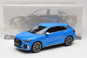 Audi RS Q3 F3 Sportback Sinine Minichamps 1:18 155018101 Metall - pilt 6/6