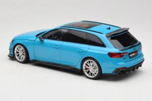 Audi RS4 B9 Avant Darwin Pro Sinine Kilo Works 1:18 KLW002303 Metall - pilt 7/8