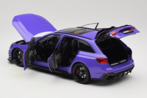 Audi RS4 B9 Avant Darwin Pro Lilla Kilo Works 1:18 KLW002301 Metall - pilt 5/8