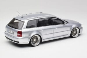 Audi RS4 B5 Avant Hõbe Custom Wheels Otto 1:18 OT521 Vaik - pilt 2/6
