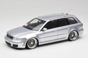 Audi RS4 B5 Avant Hõbe Custom Wheels Otto 1:18 OT521 Vaik