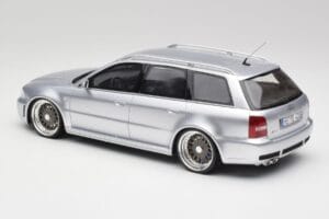 Audi RS4 B5 Avant Hõbe Custom Wheels Otto 1:18 OT521 Vaik - pilt 5/6