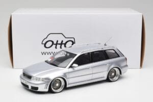 Audi RS4 B5 Avant Hõbe Custom Wheels Otto 1:18 OT521 Vaik - pilt 6/6