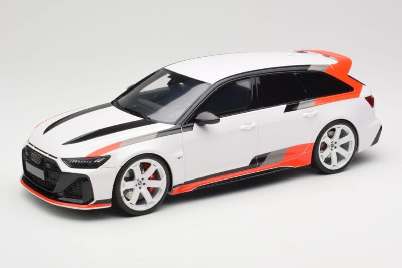 Audi RS6 C8 GT Avant Arkona White GT Spirit 1:18 GT512 Vaik