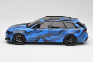 Audi RS6 C7 Avant GMK Sinine & Must GT Spirit 1:18 GT799 Vaik - pilt 3/6