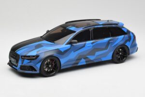 Audi RS6 C7 Avant GMK Sinine & Must GT Spirit 1:18 GT799 Vaik