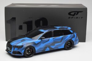 Audi RS6 C7 Avant GMK Sinine & Must GT Spirit 1:18 GT799 Vaik - pilt 6/6