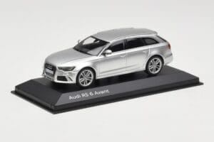 Audi RS6 C7 Avant Prisma Silver Minichamps 1:43 5011216213 Metall - pilt 2/4