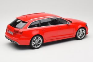 Audi RS6 C7 Avant Punane Minichamps 1:18 110012011 Metall - pilt 3/8