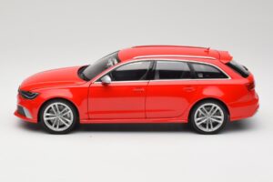 Audi RS6 C7 Avant Punane Minichamps 1:18 110012011 Metall - pilt 4/8
