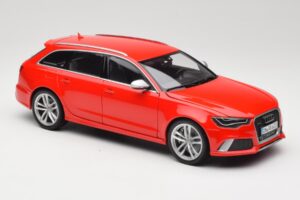 Audi RS6 C7 Avant Punane Minichamps 1:18 110012011 Metall - pilt 6/8