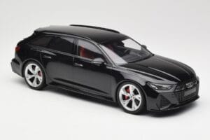 Audi RS6 C8 Avant Black Metallic Minichamps 1:18 155018014 Metall - pilt 4/6