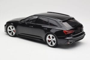 Audi RS6 C8 Avant Black Metallic Minichamps 1:18 155018014 Metall - pilt 5/6