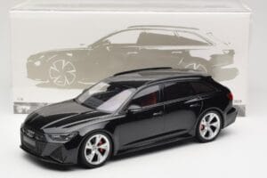 Audi RS6 C8 Avant Black Metallic Minichamps 1:18 155018014 Metall - pilt 6/6