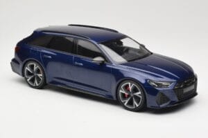 Audi RS6 C8 Avant Blue Metallic Minichamps 1:18 155018011 Metall - pilt 4/6