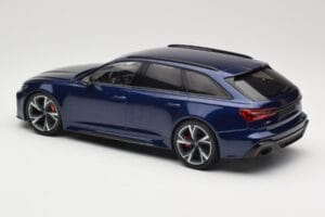 Audi RS6 C8 Avant Blue Metallic Minichamps 1:18 155018011 Metall - pilt 5/6