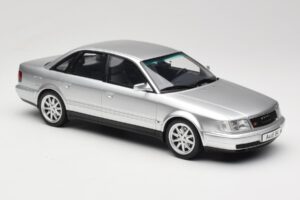 Audi S4 C4 4.2 V8 Crystal Silver Otto 1:18 OT464 Vaik - pilt 4/6