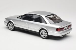Audi S4 C4 4.2 V8 Crystal Silver Otto 1:18 OT464 Vaik - pilt 5/6
