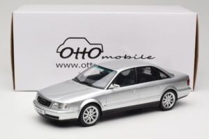 Audi S4 C4 4.2 V8 Crystal Silver Otto 1:18 OT464 Vaik - pilt 6/6