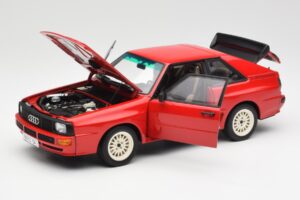 Audi Sport Quattro Punane Edasimüüja Väljaanne AUTOart 1:18 5030400205 Metall - pilt 2/8