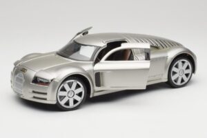 Audi Rosemeyer Hõbe Maisto 1:18 31625 Metall - pilt 2/8