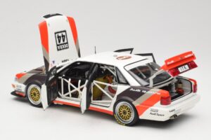 Audi V8 Quattro DTM #44 Team AZR F. Jelinski 1991 Minichamps 1:18 100911044 Metall - pilt 5/8
