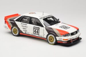 Audi V8 Quattro DTM #44 Team AZR F. Jelinski 1991 Minichamps 1:18 100911044 Metall - pilt 7/8