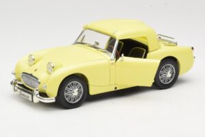 Austin-Healey Sprite Mk1 Kollane Revell 1:18 8835 Metall - pilt 2/8