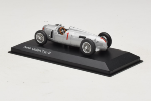 Auto Union Typ B #1 Hõbe Minichamps 1:43 5031300313 Metall - pilt 3/5