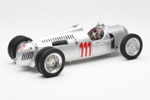 Auto Union Type C #111 H. Stuck Schauinsland Hillclimb Germany 1937 CMC 1:18 M-162 Metall - pilt 2/6
