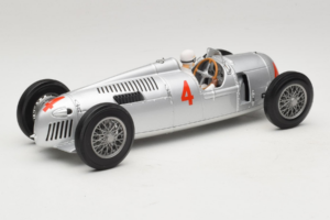 Auto Union Typ C #4 A. Varzi 2nd Place Monaco GP 1936 Minichamps 1:18 155361004 Metall - pilt 2/6