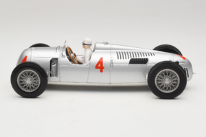 Auto Union Typ C #4 A. Varzi 2nd Place Monaco GP 1936 Minichamps 1:18 155361004 Metall - pilt 3/6