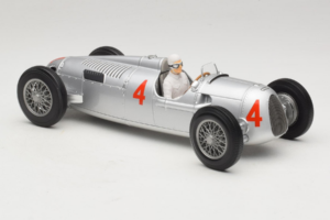 Auto Union Typ C #4 A. Varzi 2nd Place Monaco GP 1936 Minichamps 1:18 155361004 Metall - pilt 4/6
