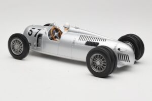 Auto Union Type C #57 H. Stuck Winner Shelsley Walsh Hill Climb 1936 Minichamps 1:18 155361057 Metall - pilt 5/6