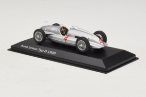 Auto Union Typ D #4 Hõbe Minichamps 1:43 5030900703 Metall - pilt 3/4
